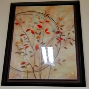 Nan beautiful fall leaves artwork